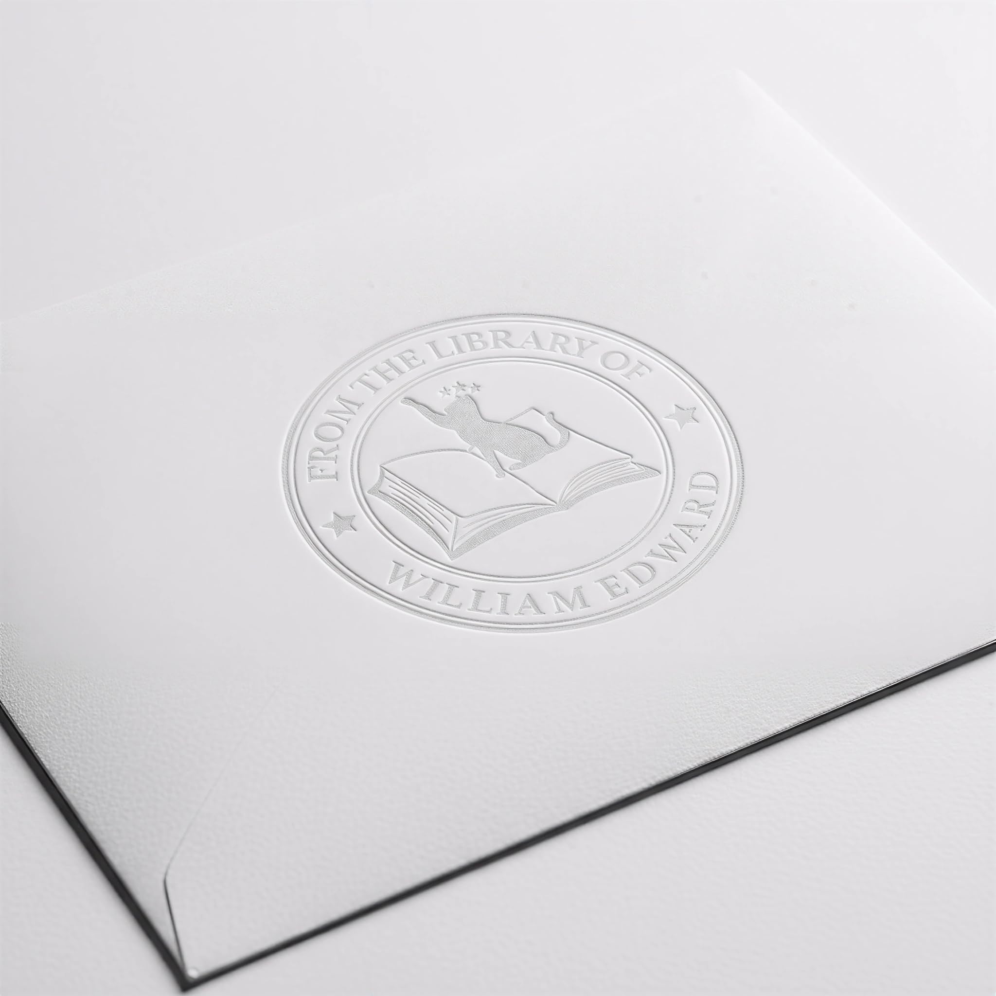 Sello Ex Lbrs Personalzado, Ex Lbrs De Prensa De Mpresón