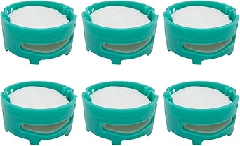 (6 Pack)Replacement for Shark Odor Neutralizer Cartridge LA702 AZ3002 HZ3002 Accessories Replacement for Shark Vacuum Cleaner Odor Neutralizer And air Purifier HP302.Replaces Part# -1541fc3000,