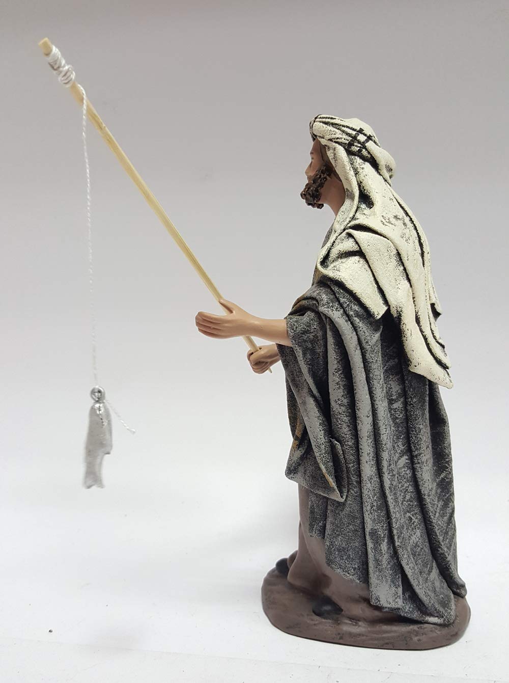 Pastor pescando, para Figuras de 17 cm