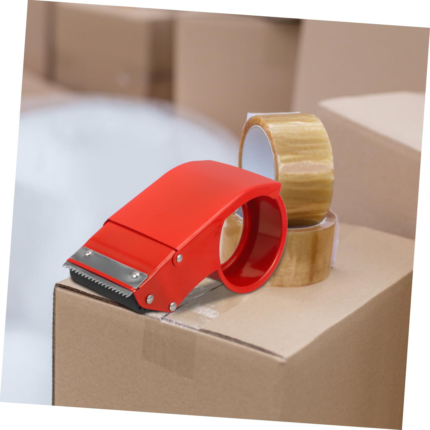 SHOWERORO 5 Stücke Tragbare Metall Band Dispenser Schreibtisch Band Büro Rollen Dispenser Nette Praktische