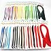 JUYA Single Color Paper Quilling Strips Set 42 Colors 100 Strips per Pack 2/3/5/7/10 mm Width Available 42 colors, width 3 mm (0.12 in)
