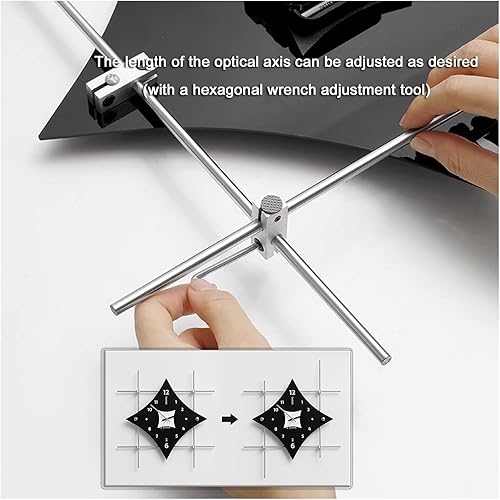 Miniatura 2 de Reloj de pared moderno, ajustable, eje de lámpara de metal, números de gran tamaño, decorativo, de metal, para decoración de sala de estar, regalos