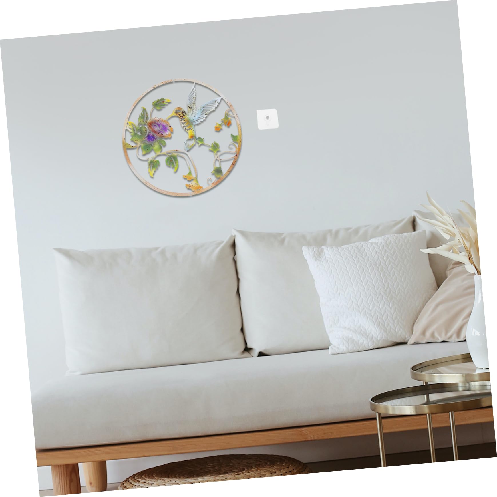 Hemobllo 60pezzi Ganci Adesivi Per Cornici Da Parete Senza Foratura Supporto Invisibile Per Decorazioni Murali Adatti Superfici Varie Facile Installazione
