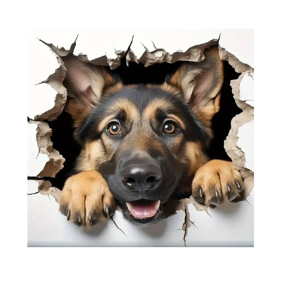 Shepherd Dog Decal Durable PVC Perfect for Cars Motorcycles Laptops More