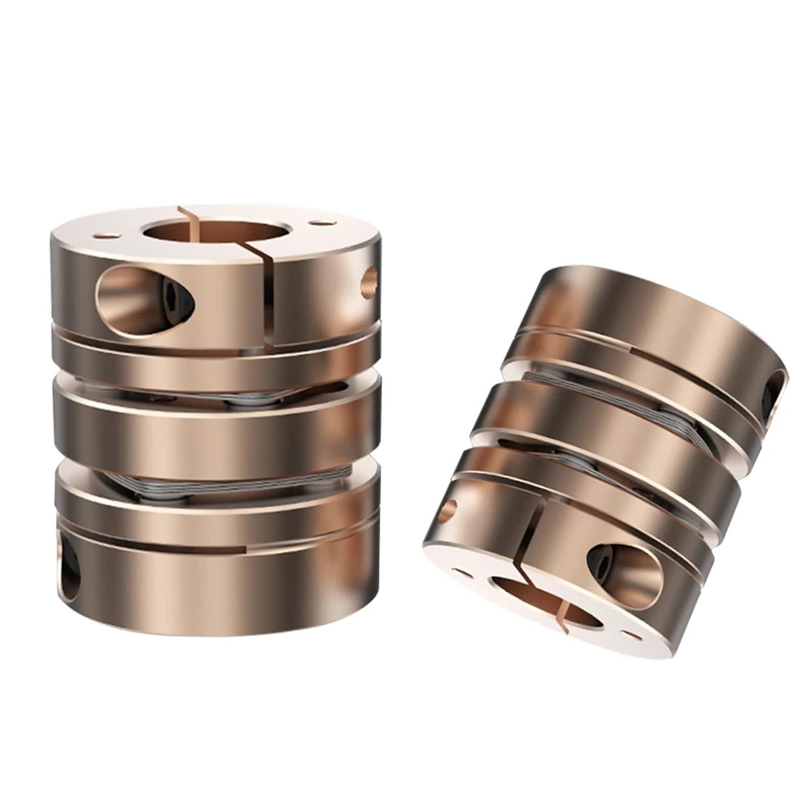Acoplamiento de disco industrial D68L74mm Acoplador de aluminio tipo disco flexible de alta precisión de 8 mm a 22 mm (Size : 20X20)