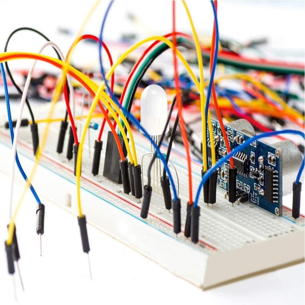 Solderless Breadboard Wires 65pcs Solderless Breadboard Jumper Wires ...