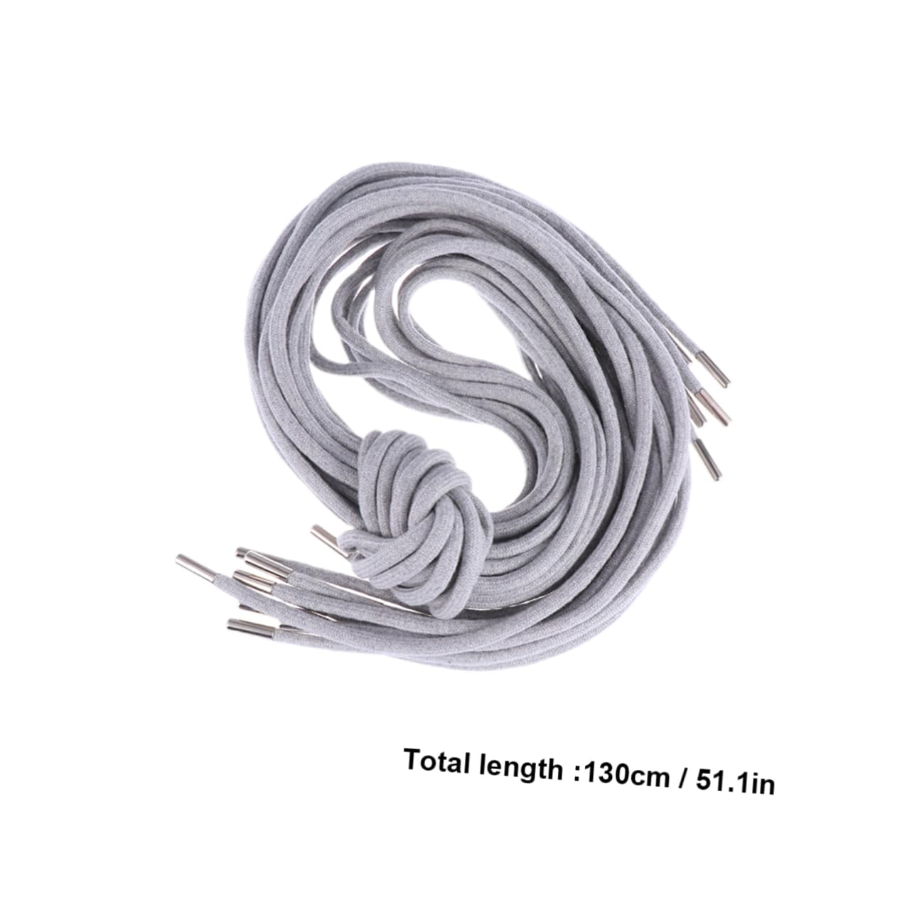 Veemoon 130cm Metal Drawstring Ropes 10 Pack Replacement Straps for Pants Sweatpants Shorts