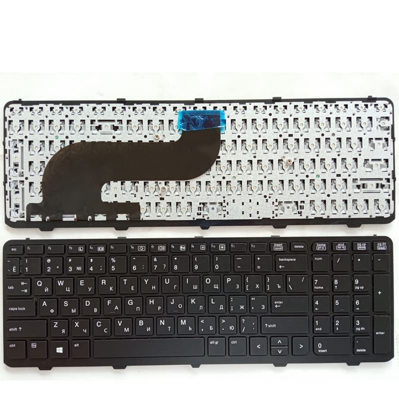 Clavier HP ProBook 650 G1 de haute précision avec cadre robuste pour ordinateur portable