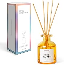 Reed Diffuser, Reed Diffuser Oil, Oil Diffuser with 6 Reed Sticks, Reed Diffuser Set, Scent Diffuser, Diffuser Oil, Home Fragrance Products Lemon soda/ 3.4oz/ 100ml Valentines Day Gifts