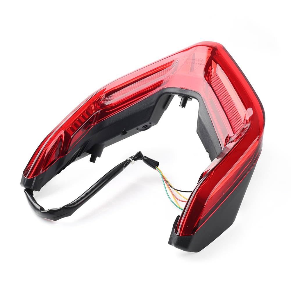 Cnswee6 LED Brake Taillight Indicators Tail Light Turn Signal Red Plastic for Ducati Streetfighter Panigale V4 V2 V4S Motorbike