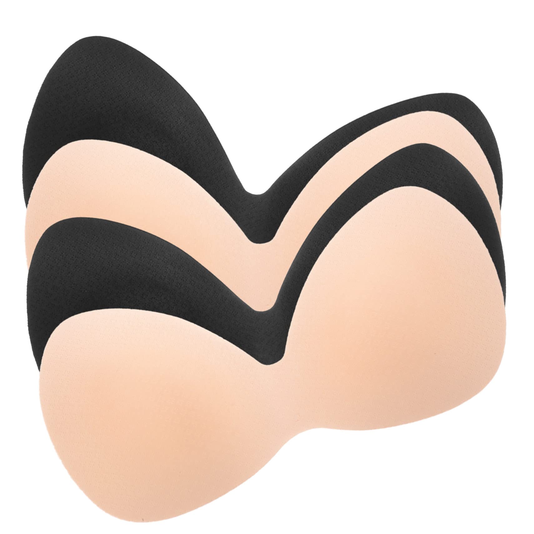 Healifty 16 PCS Rilievi della Biancheria Intima Reggiseno della Biancheria Reggiseno Sportivo delle Signore in Lattice Push Up Pad del Costume Bagno Pastiglie del