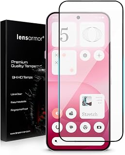Lensarmor Compatible with Nothing Phone 4a Pro Screen Protector (1 Pack) – Premium 9H Tempered Glass, Ultra-Clear HD, Scra... Price In India