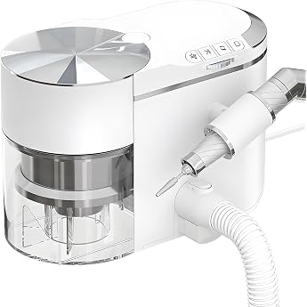 Professional 2-in-1 Nail Drill and Dust Collector Dust Extraction for Nails 30000 rpm Strong Suction Power 200 W Brushless Motor <68 Db Washable Filter for Manicure/Pedicure