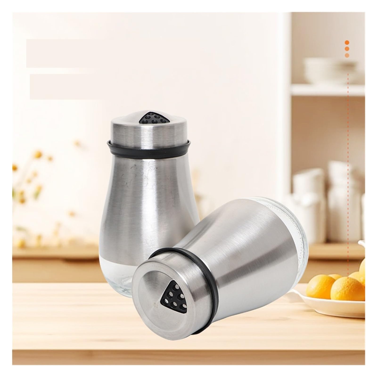 2pcs Kitchen Household Seasoning Bottle Pour Sucre
