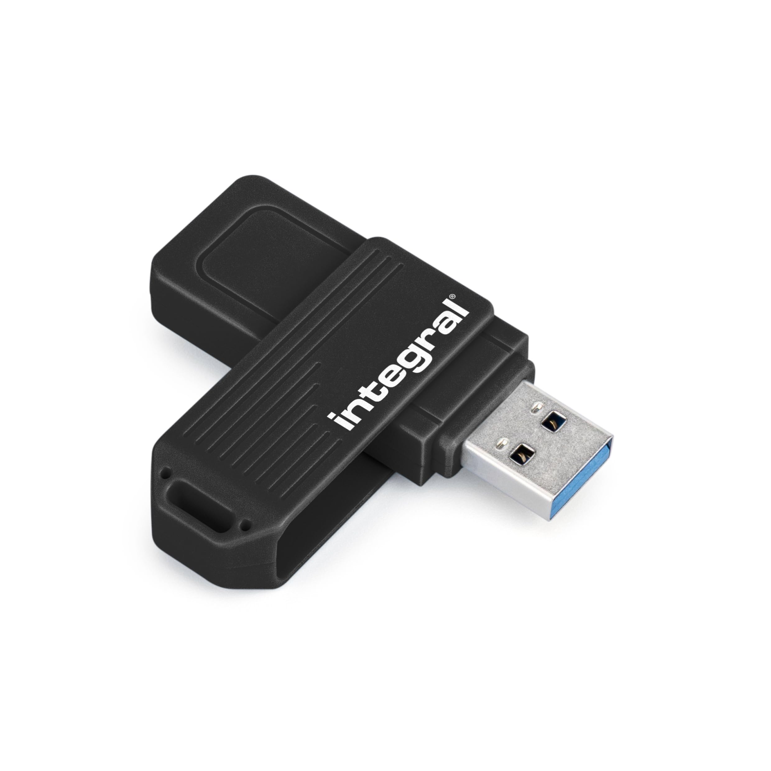 Integral Swivel Black Clé USB 256 Go Noir, 3.2 Gen 1 Type-A, 256GB