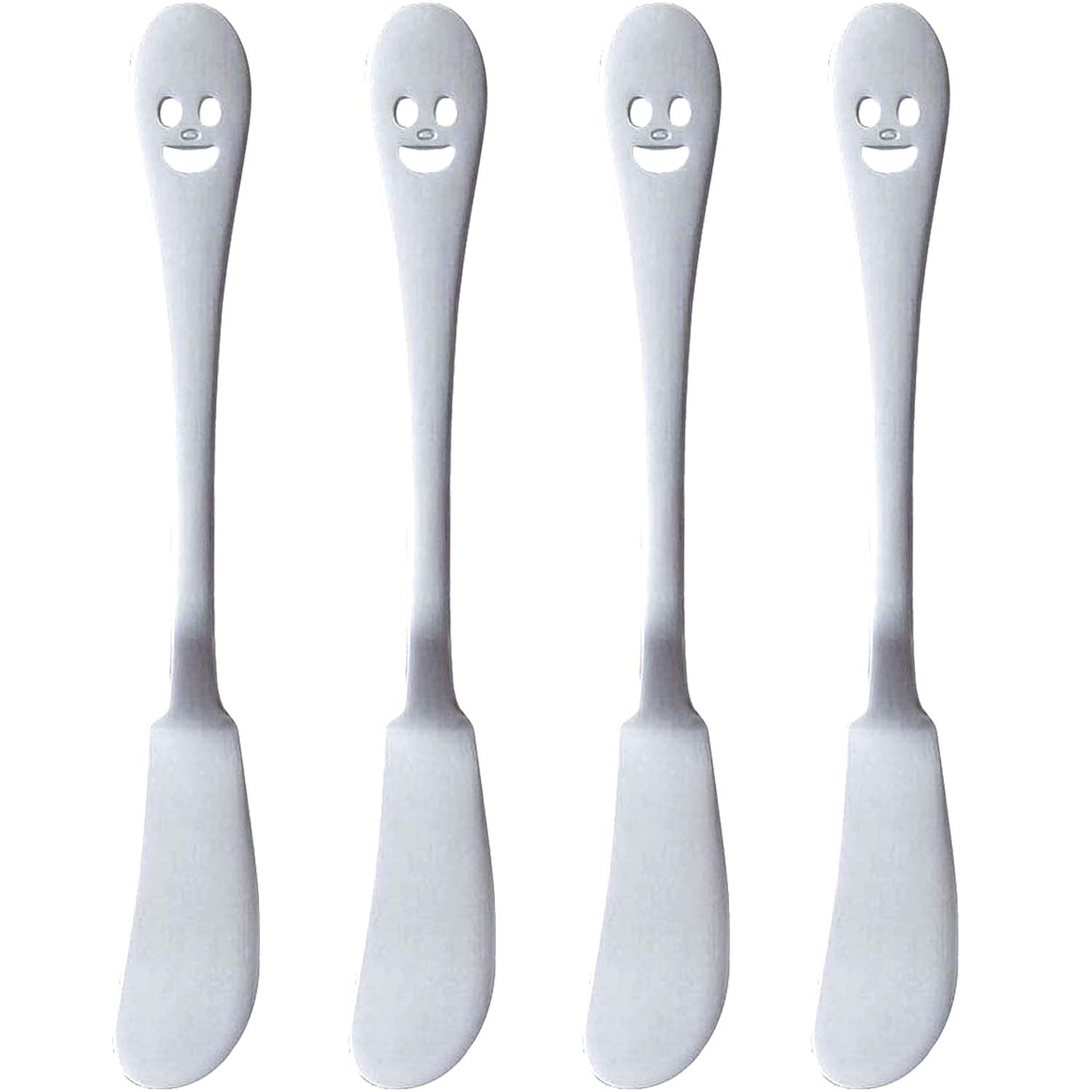 Nagao NY-7 Tsubame Sanjo Nico Butter Knife, Set of 4, 5.7 inches (14.5 cm), Made in Japan