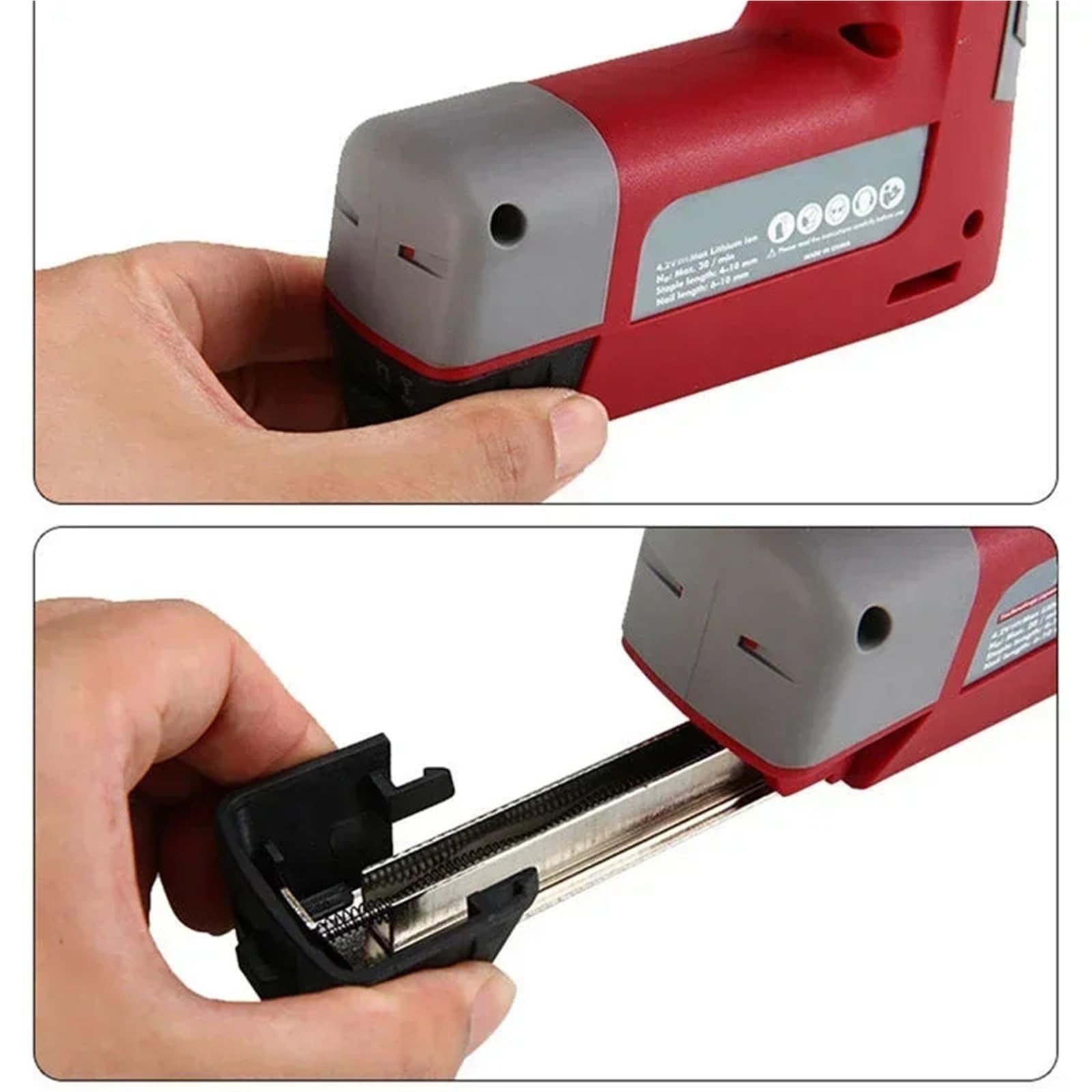 Graffettatrice Per Legno Pistola sparachiodi for carichi pesanti senza fili Tappezzeria