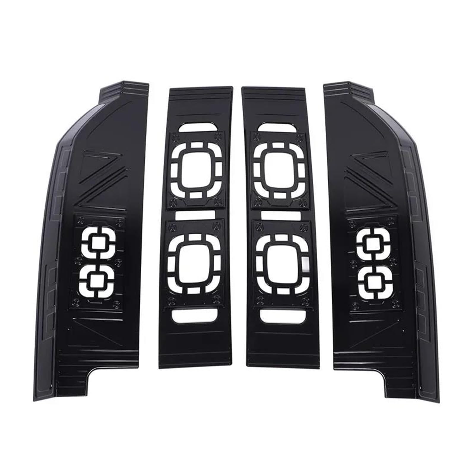 Focos traseros Land Rover Defender protector de lámpara con diseño mecha ABS 7