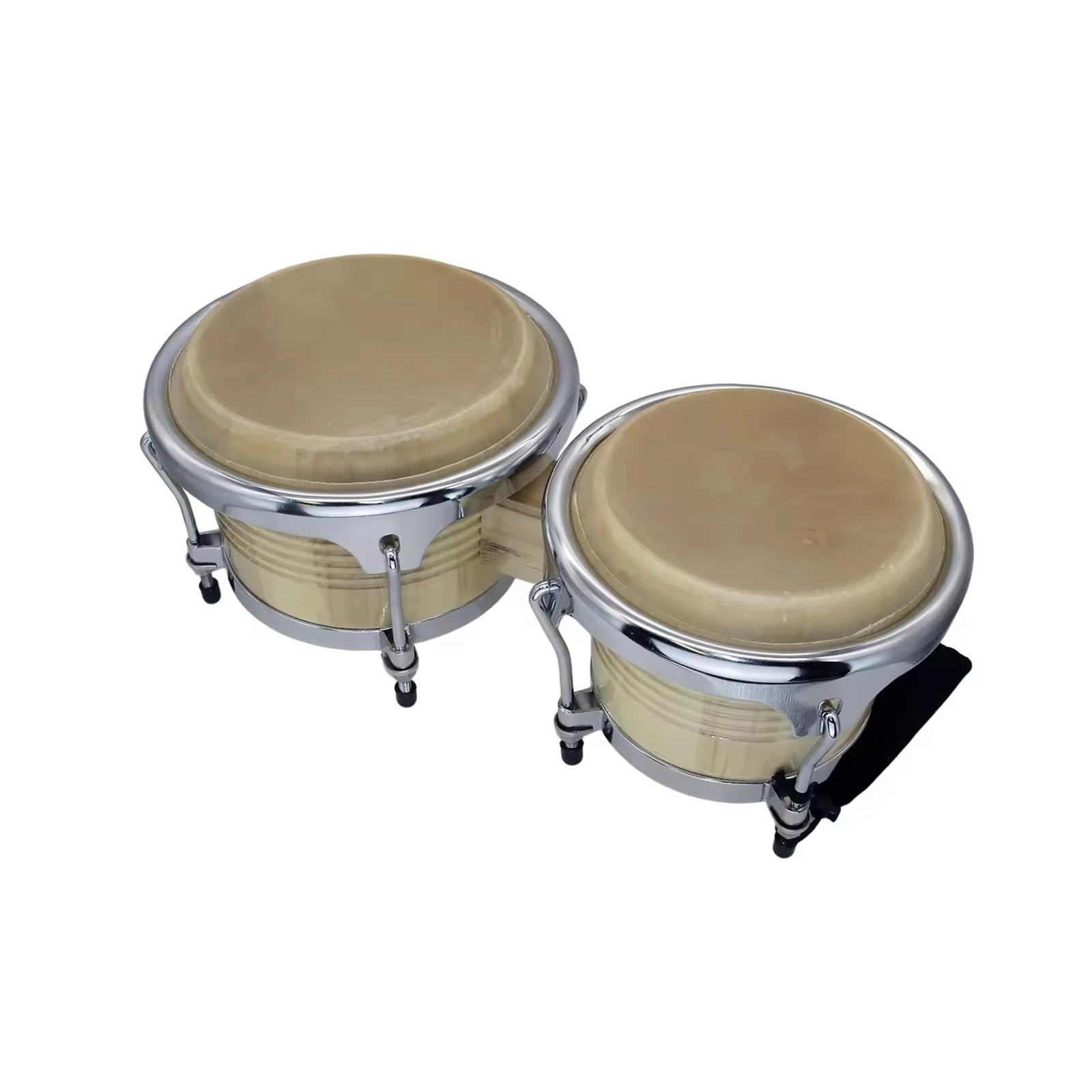 Bongos Ensemble d'instruments de Percussion en bois tambours Bongo professionnels 7,5 et 8, pouces for adultes débutants