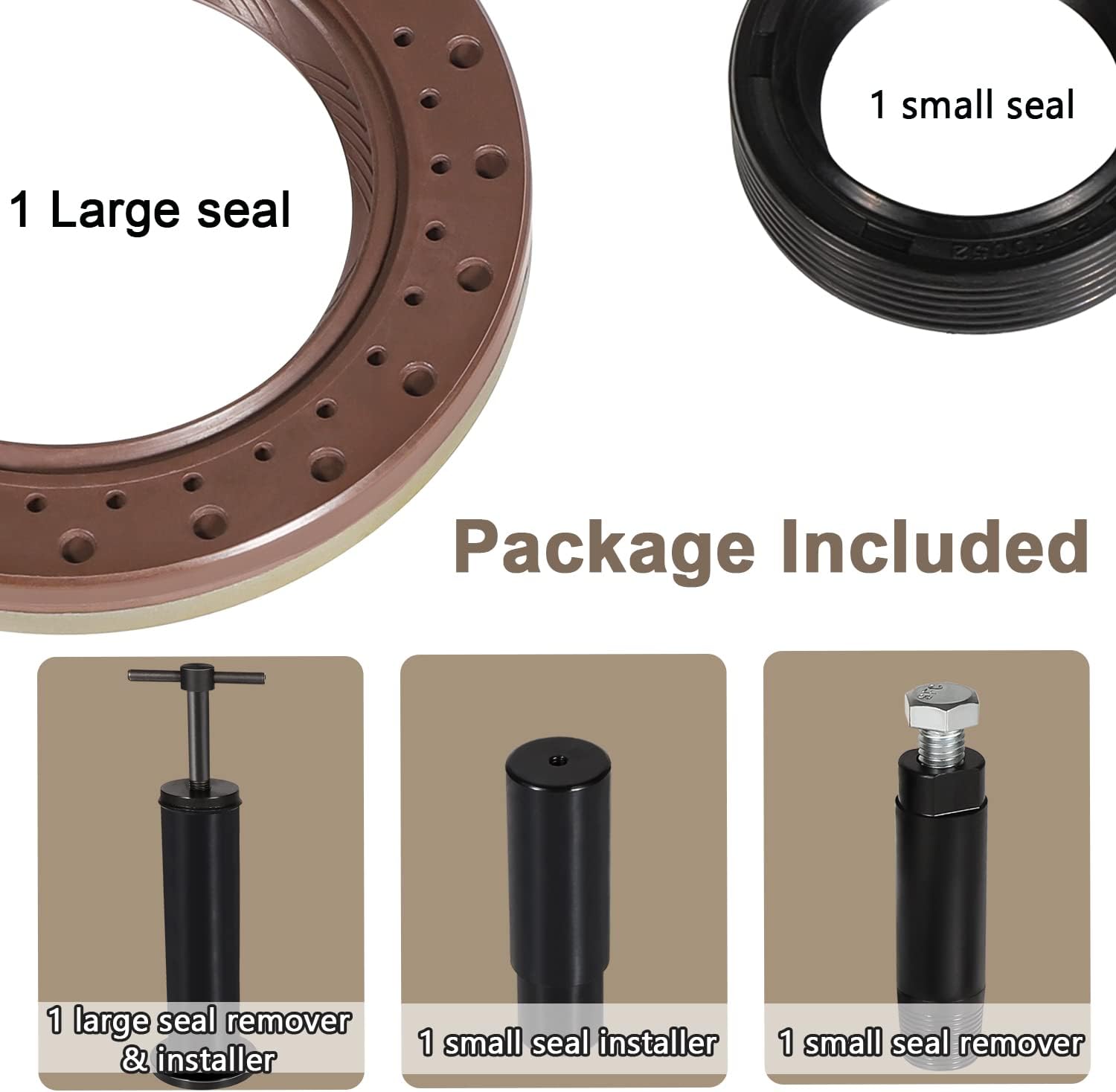 Dual Clutch Transmission Input Seal Remover & Installer Tool Kit for Ford DPS6 DCT (5PCS)
