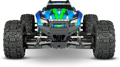 Miniatura 3 de TRAXXAS Maxx Wide Green 1:10 RC Model Car Monster Truck 4WD RTR 2.4GHz
