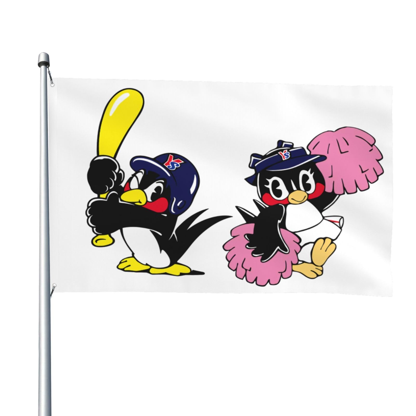 Amazon.co.jp: 東京ヤクルトスワローズ 旗 野球の旗 フラッグ 撮影用