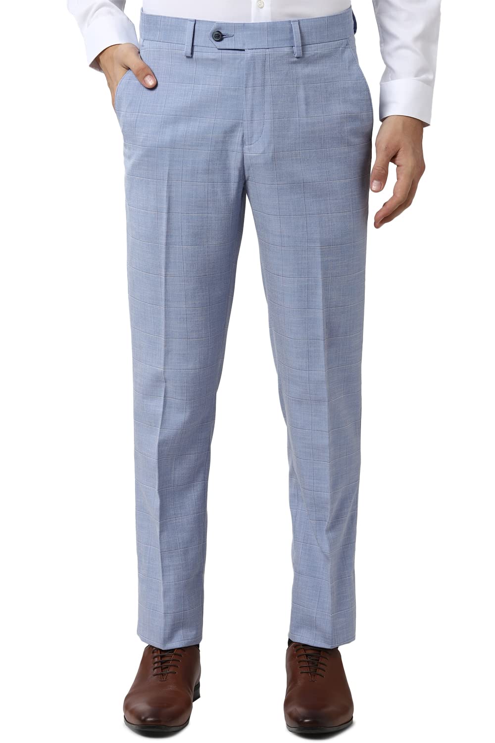 peter england Men's Slim Work Utility Pants-picture-32