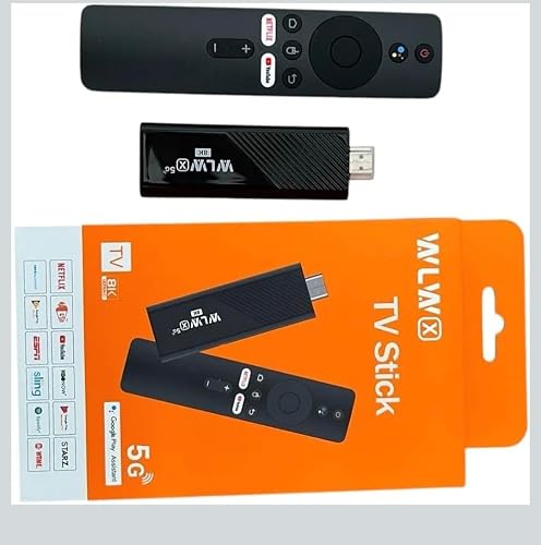 Android TV Stick, Full HD Streaming Media Player, 8GB RAM, 128GB Storage, Android 11