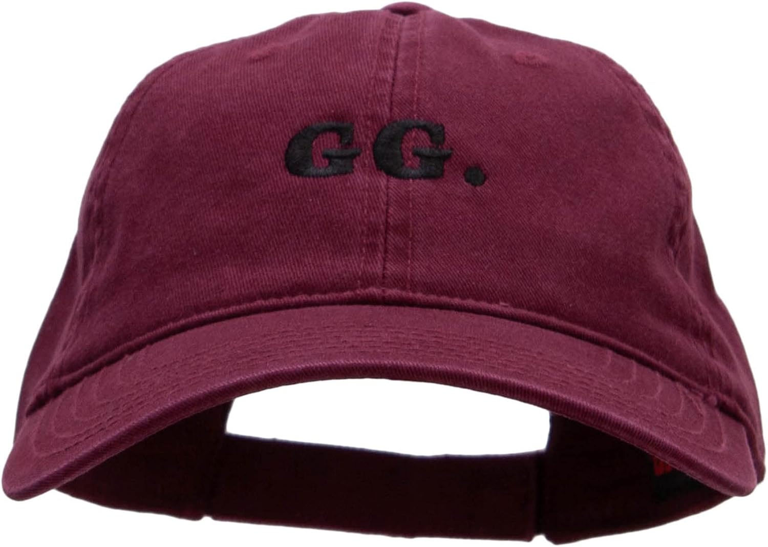 Good Game Embroidered Garment Washed Cotton Twill Cap