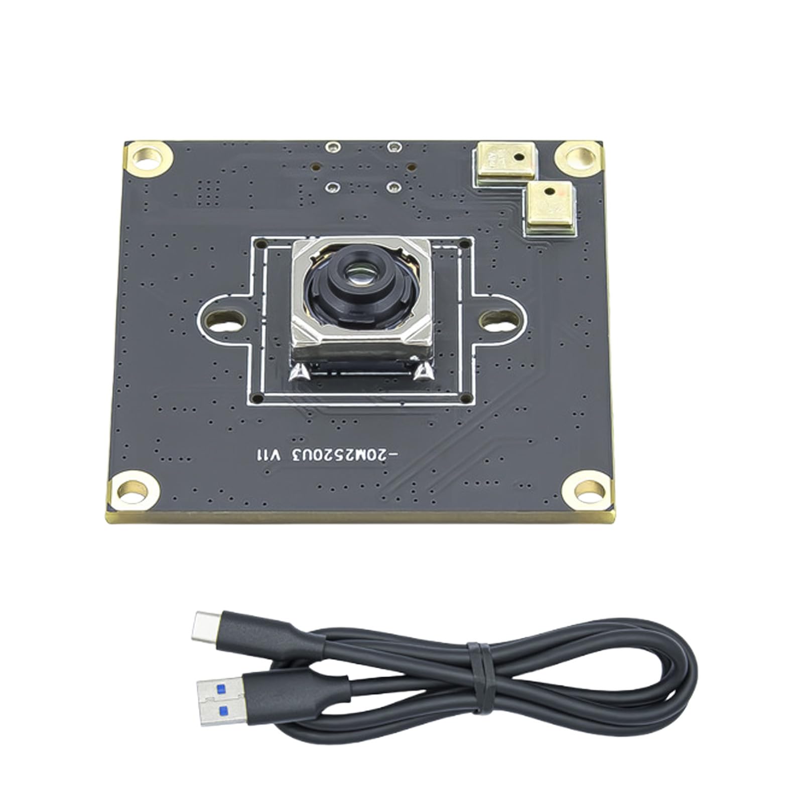 NUEAYMS Modulo Fotocamera USB 3.0 da 20, 75 Degree autofocus | Messa a fuoco automatica IMX230 con microfono, per uso in ufficio e in casa