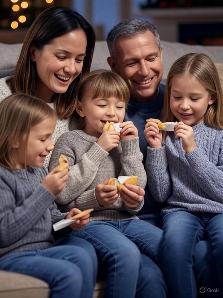Miniatura 3 de Fortune Cookies - Paquete de 50 galletas de primera calidad de Estados Unidos horneadas individualmente, paquete a granel, galletas chinas de la