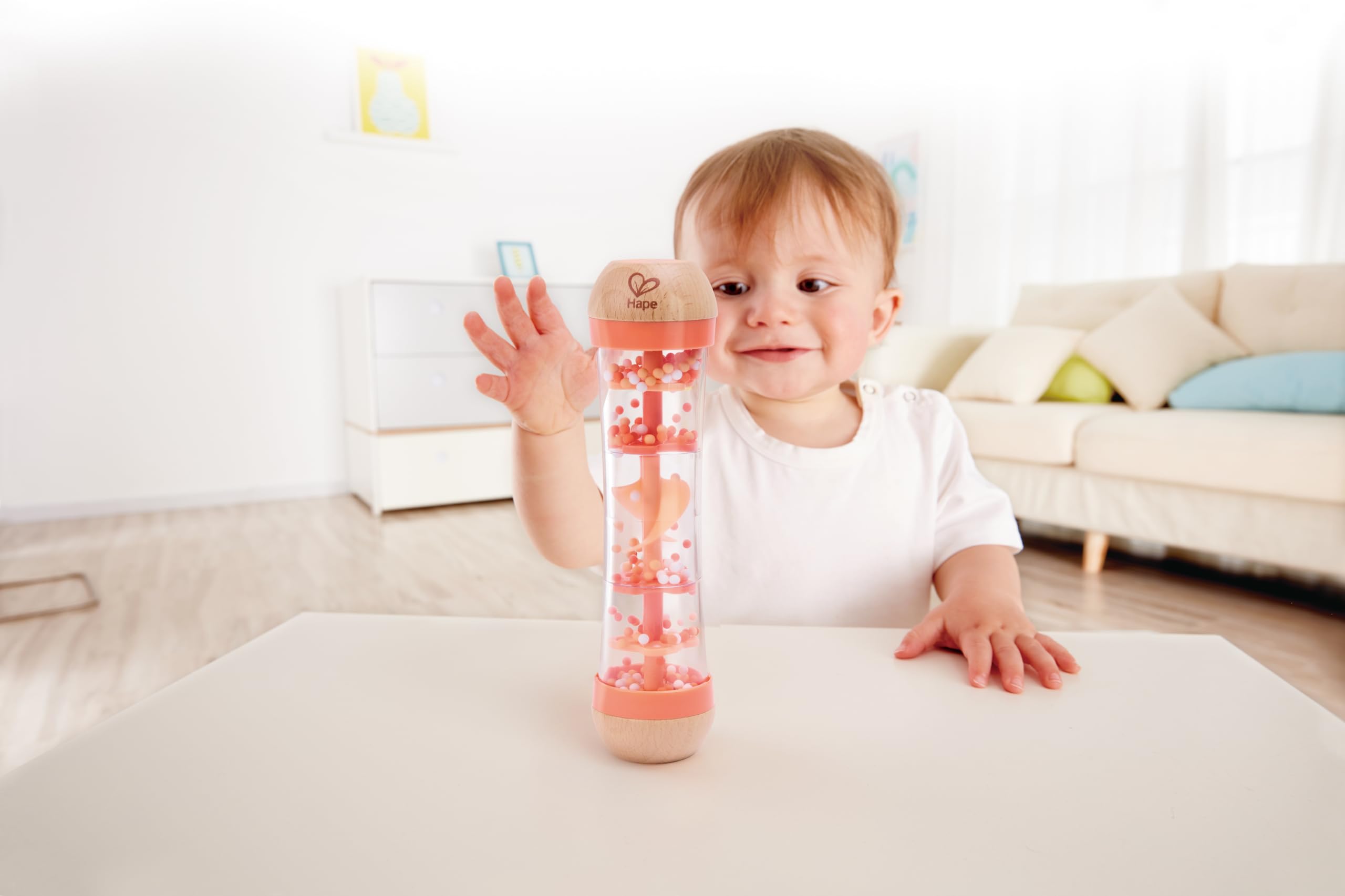 Hape Baton de Pluie Couleur Corail