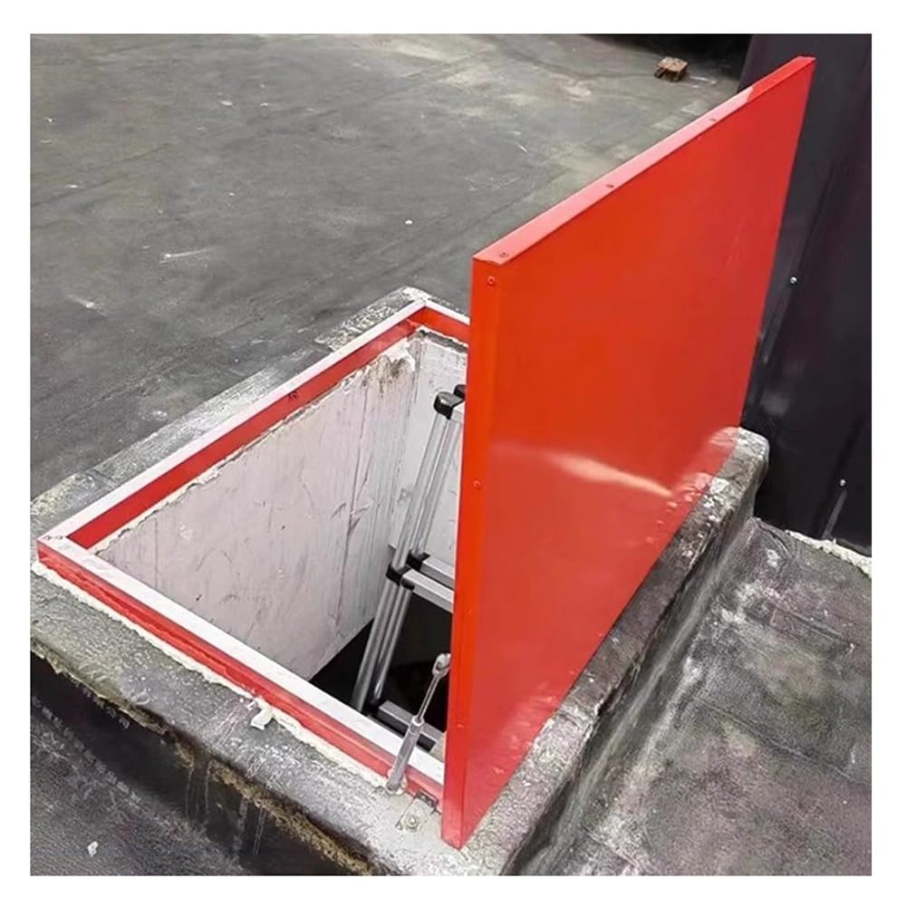 Cubierta para tragaluz, cubiertas para pozos de ventanas, trampilla de acero al carbono para ático o sótano, cubierta para trampilla de mantenimiento para tragaluz