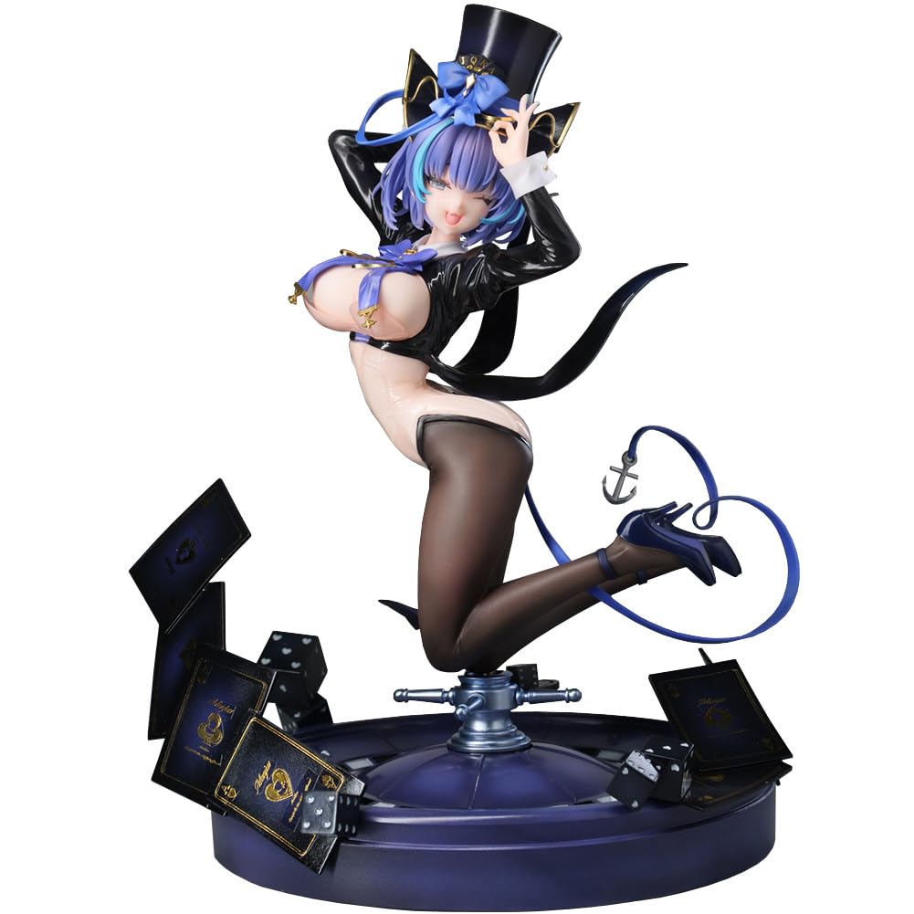 Zhongkaihua HMS Cheshire Figure HMS Cheshire Action Figure 23CM Anime Bunny Girl PVC Model Statue Home Birthday Decoration Ornament