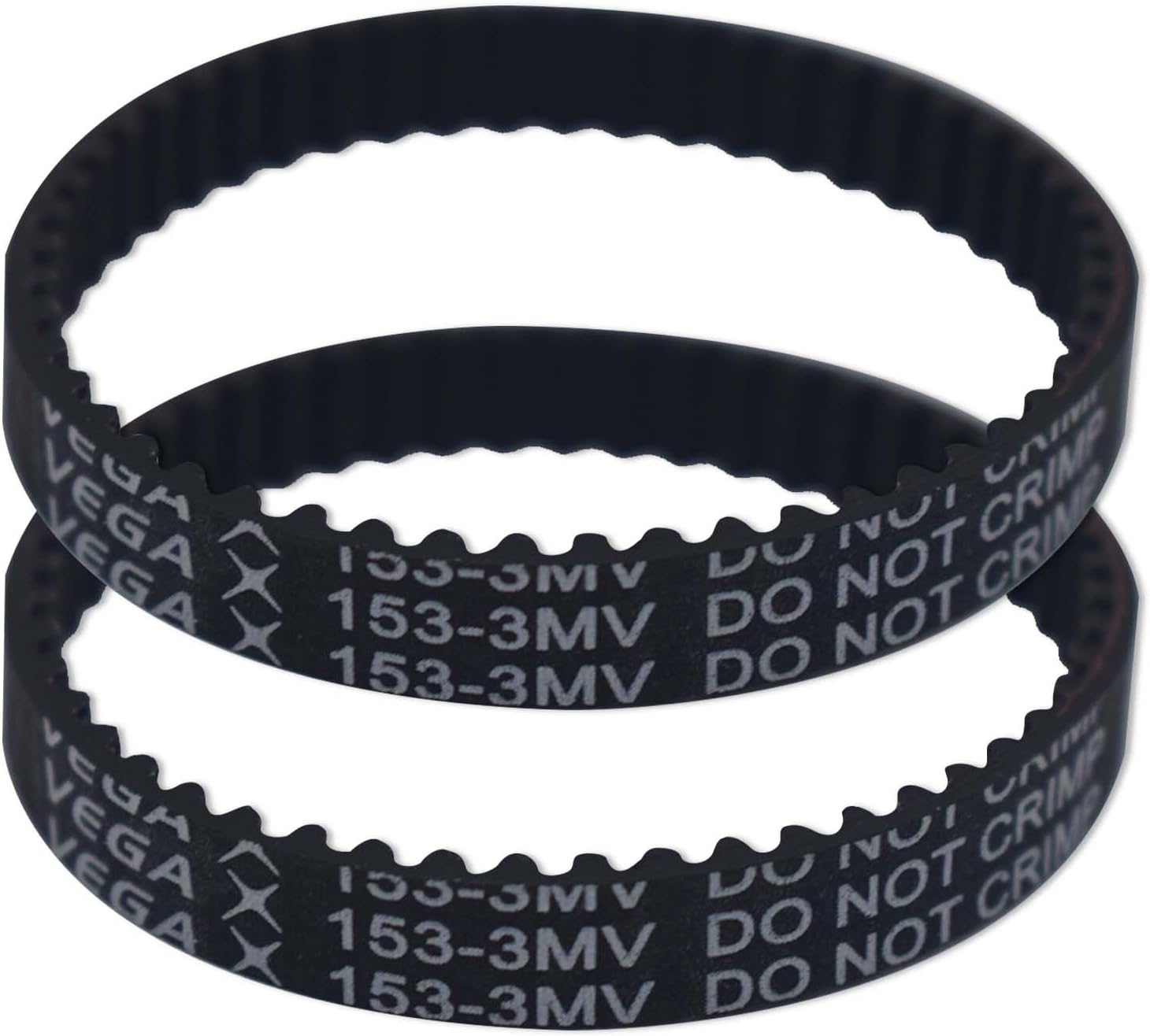153-3MV-7 Short Belt Replacement for Shark Vacuum AZ2002 AZ2000 AZ2000W AZ2000WWK HZ2002 HZ2000 LA502 LA500 LA455 UV850 Front Soft Brush Part 153-3GT-7