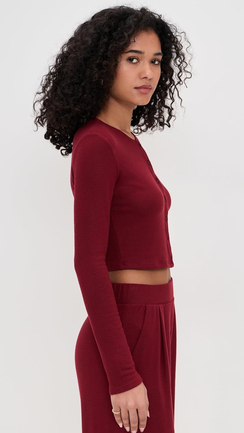 Leset Women's Lauren Crop Cardigan II - Image 5