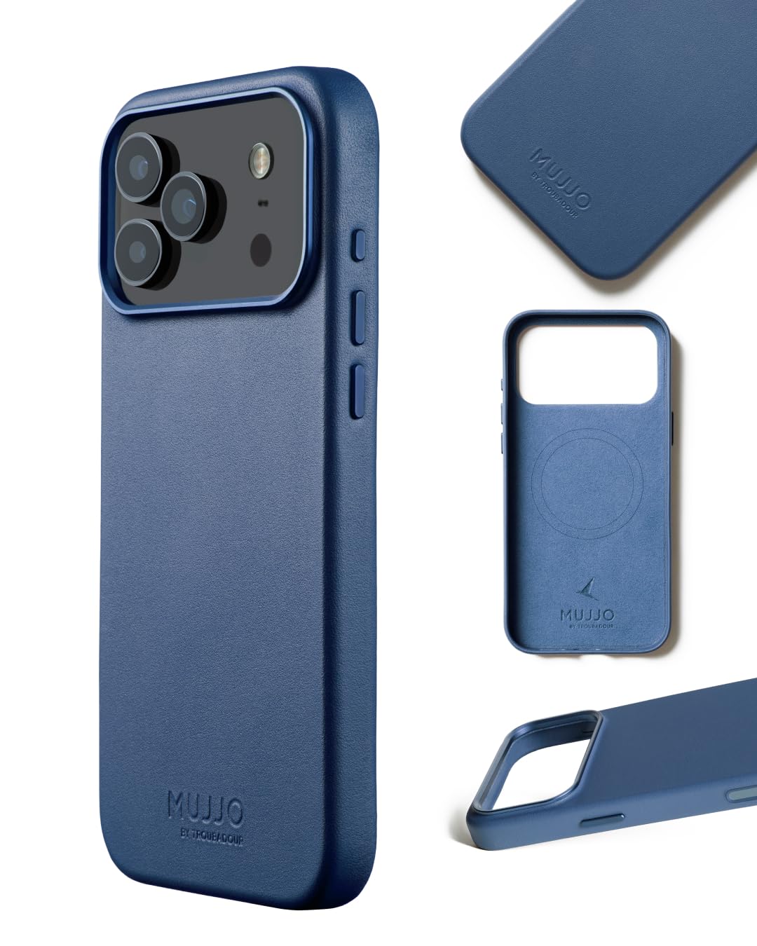 Amazon.com: Mujjo Leather Case for iPhone 17 Pro Max – MagSafe
