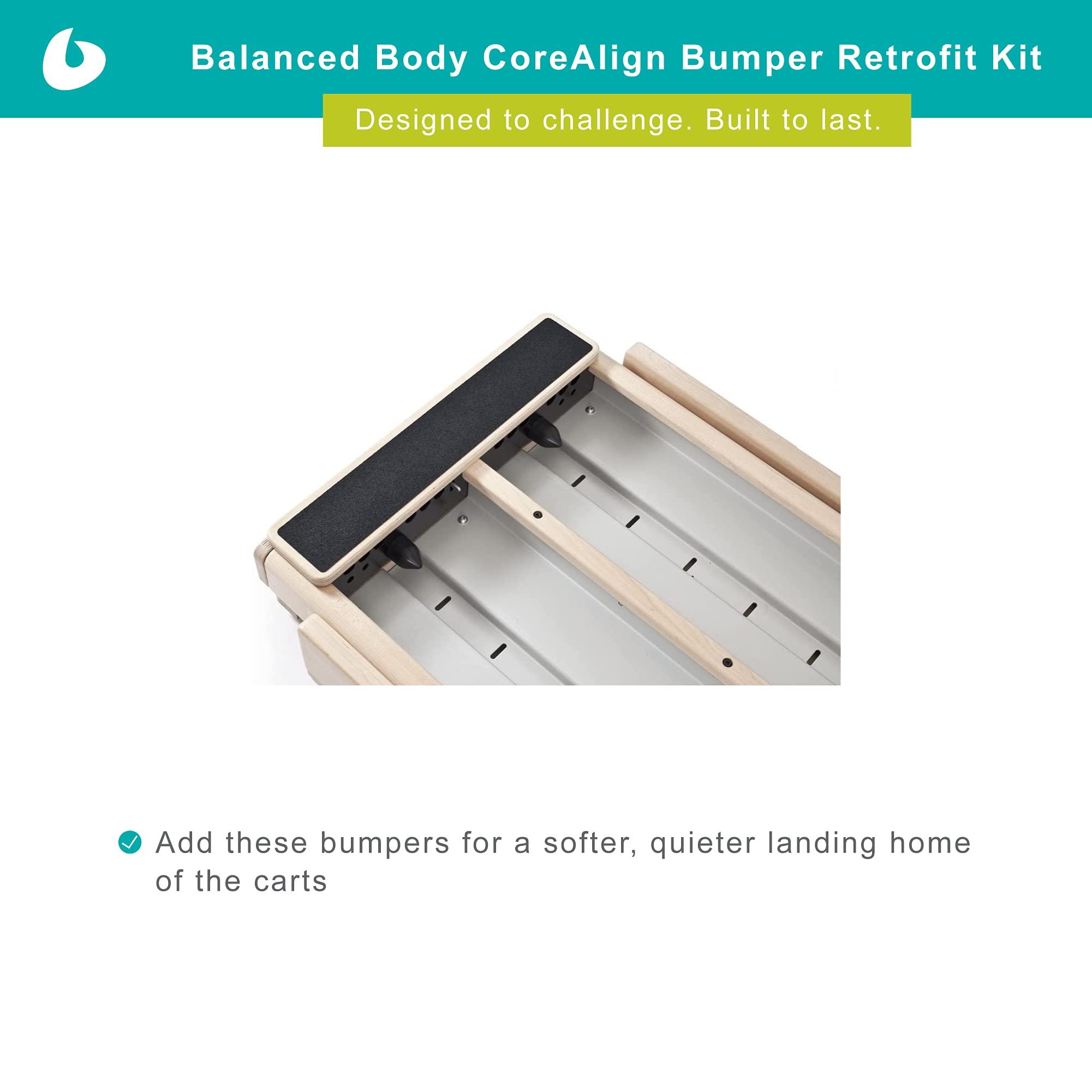 Balanced Body CoreAlign Bumper Retrofit Kit, Pilates Equipment for Home Gym or Studio