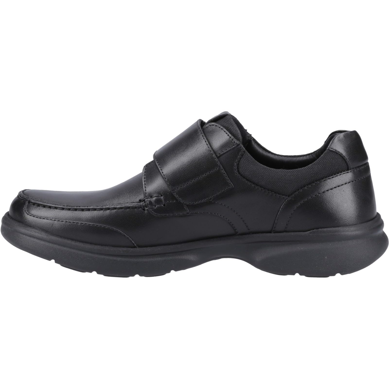 Hush Puppies Men's Hector Touch Fastening, Black, 8 UK
