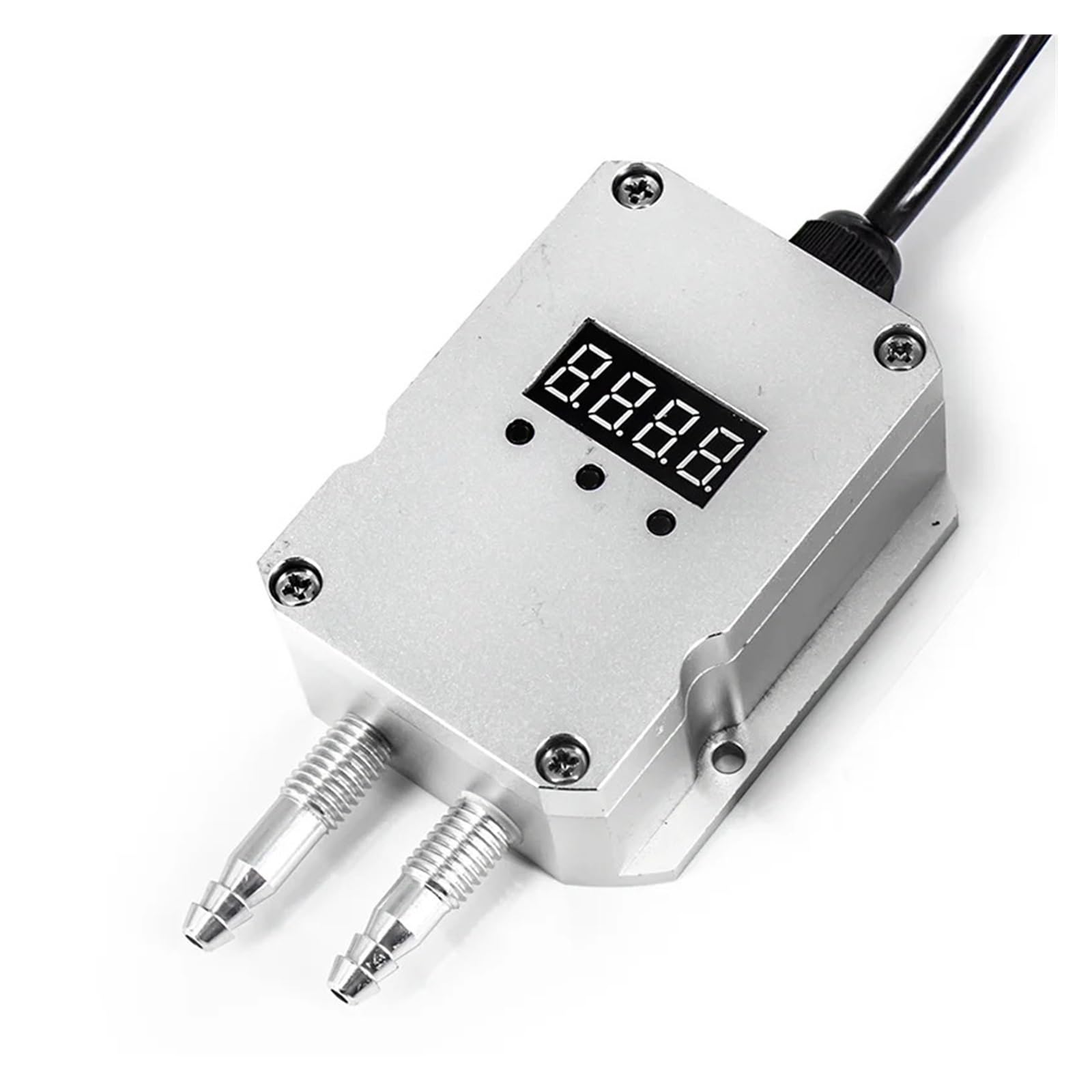 Micro transmetteur de Pression différentielle Capteur de Pression différentielle d'air à Affichage LCD LED QDF70B Capteur différentiel de Pression différentielle de Vent 4-20 mA(0-5Kpa)