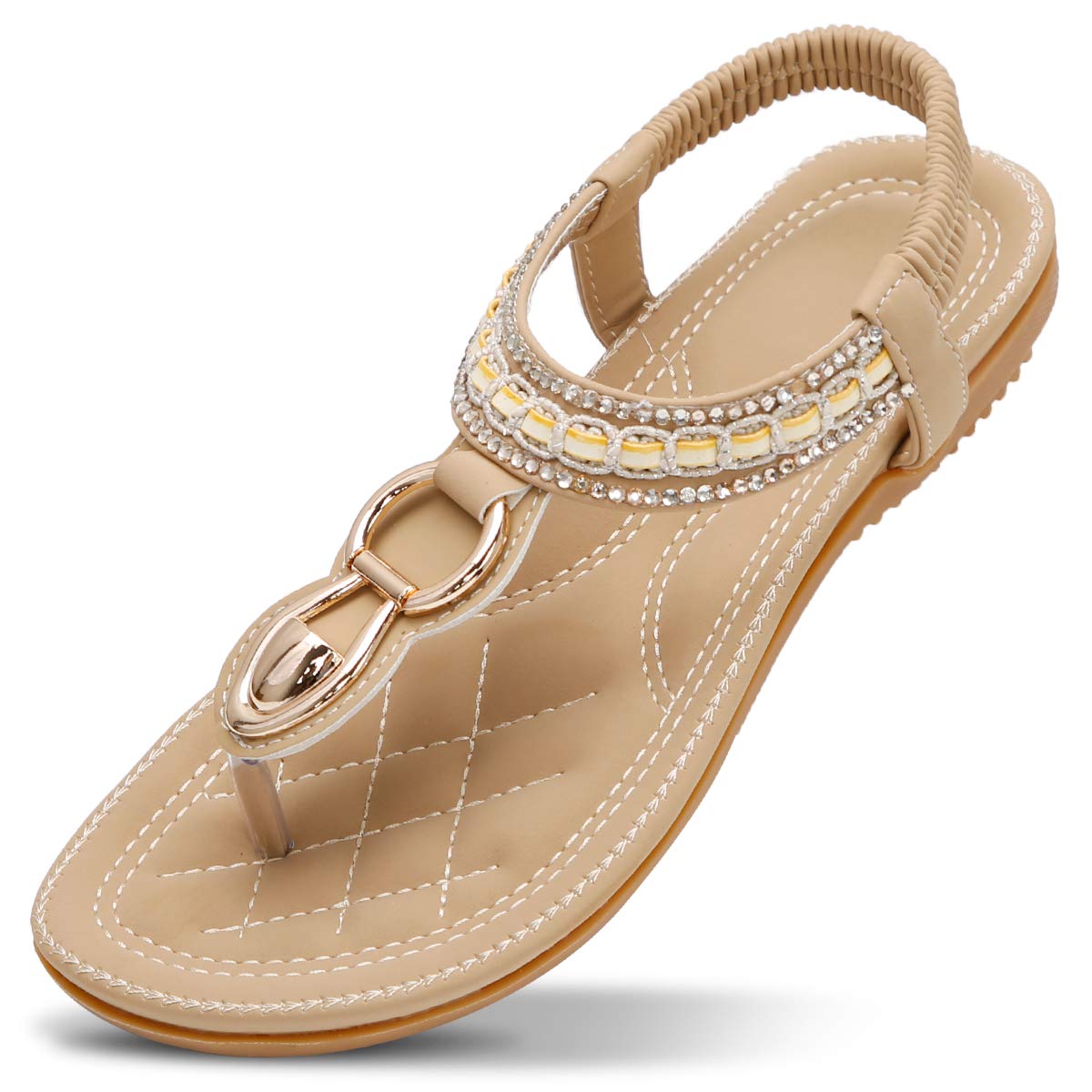 ZOEREA Ladies Flat Sandal