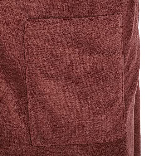 Toalla de baño de microfibra suave para hombre con bolsillo transpirable pack 3 7