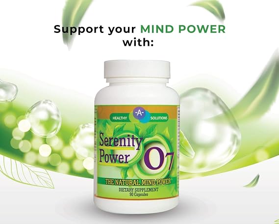 Serenity Power 07 - Herbal Supplement for Mind Power - 90 Caps