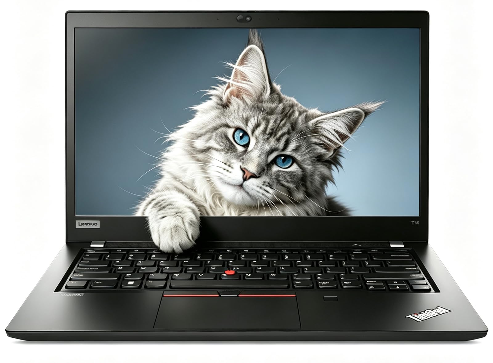 Lenovo Thinkpad T14 Gen 1 Ordinateur Portable Professionnel, 14" FHD (1920 x 1080), Intel Core i7-10610U, 16 Go de RAM, SSD de 256 Go, Clavier QWERTY américain, Windows 11 Pro (Reconditionné)