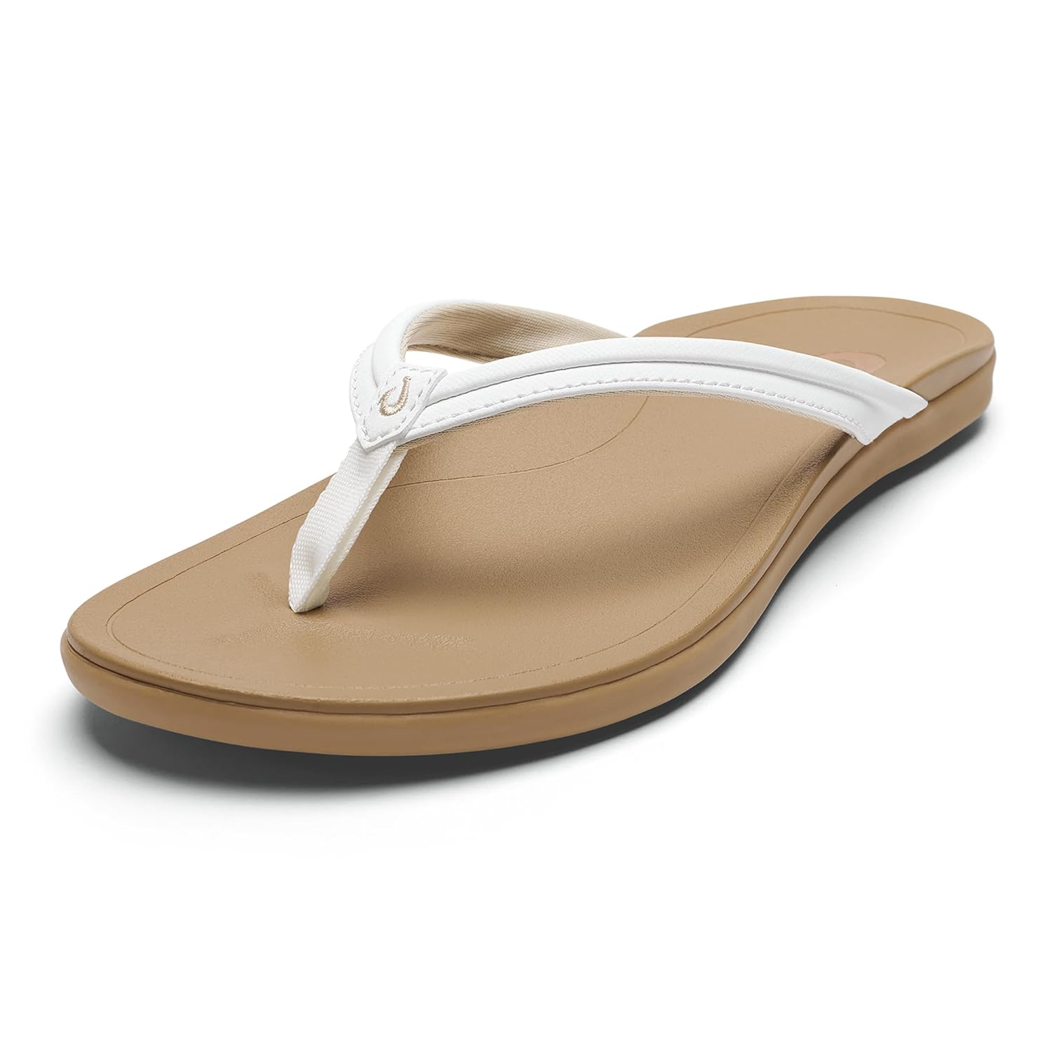 OLUKAI Hoopio Malua Womens Water Friendly Sandals Flip Flops for Beach Everyday Arch Support Comfort Fit