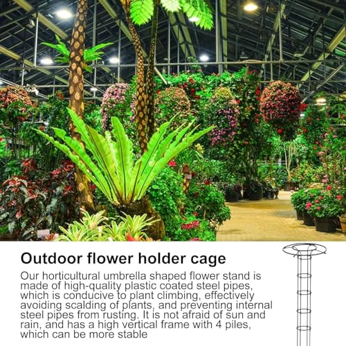 Idéal pour le jardin et la croissance des plantes : le treillis obélisque - 6