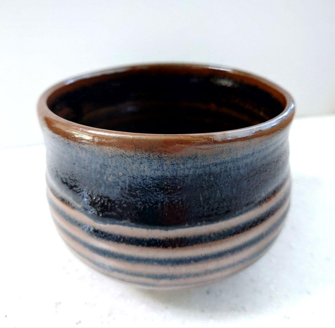Amazon.co.jp: 千寿窯 越中瀬戸焼 吉野 香岳作 抹茶碗 共箱 共布