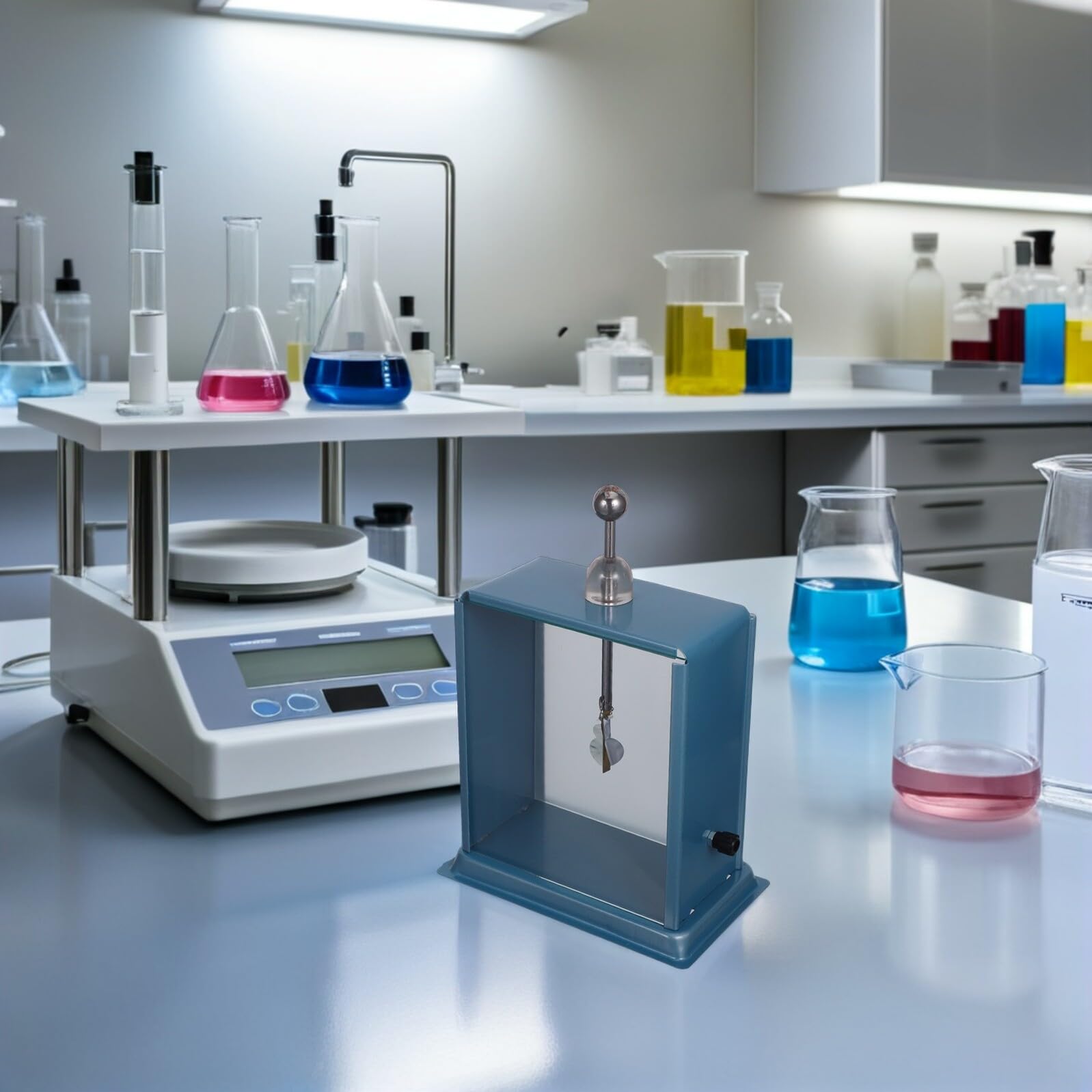 Tester di Elettricità Statica Lamina di Ferro Strumento Scientifico per Esperimenti di Fisica in Aula Attrezzatura Didattica per Scuole Medie e Superiori Set di Apprendimento