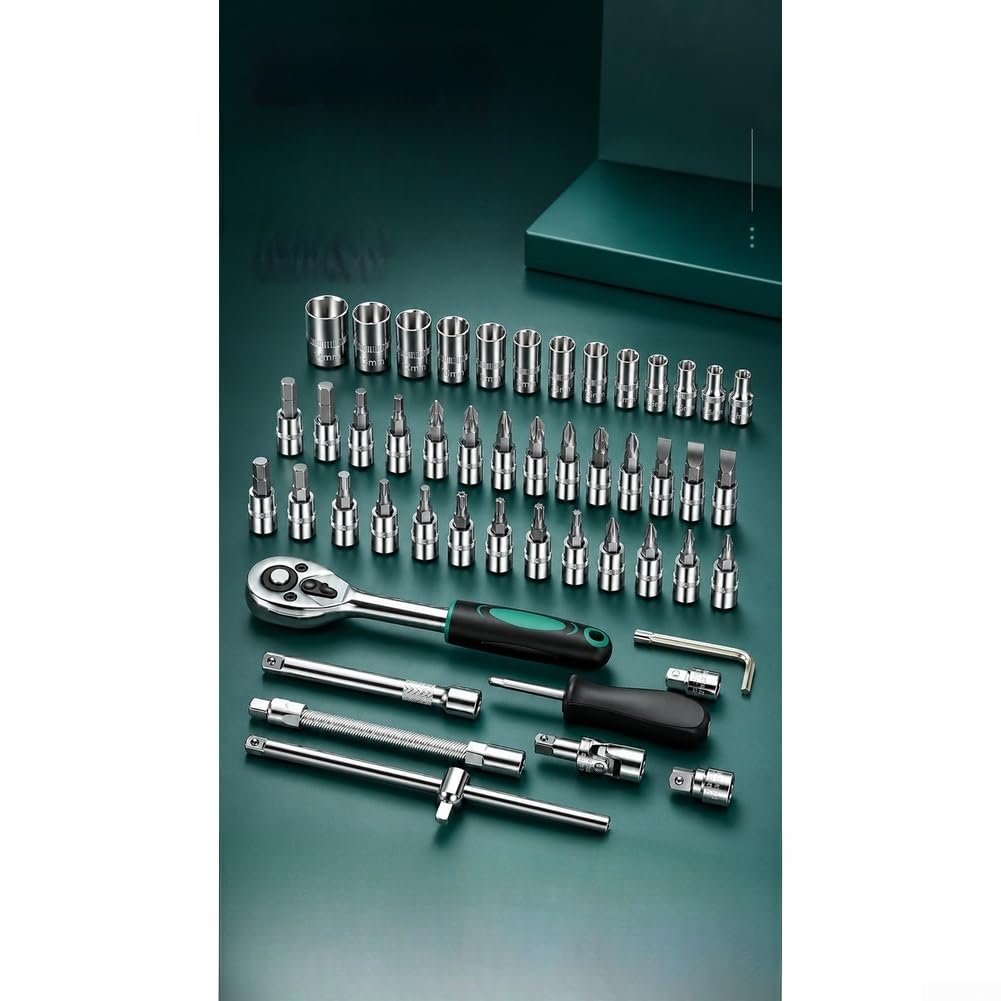 Set de 46 Piezas para acero Cromo Vanadio Set de 46 Piezas para