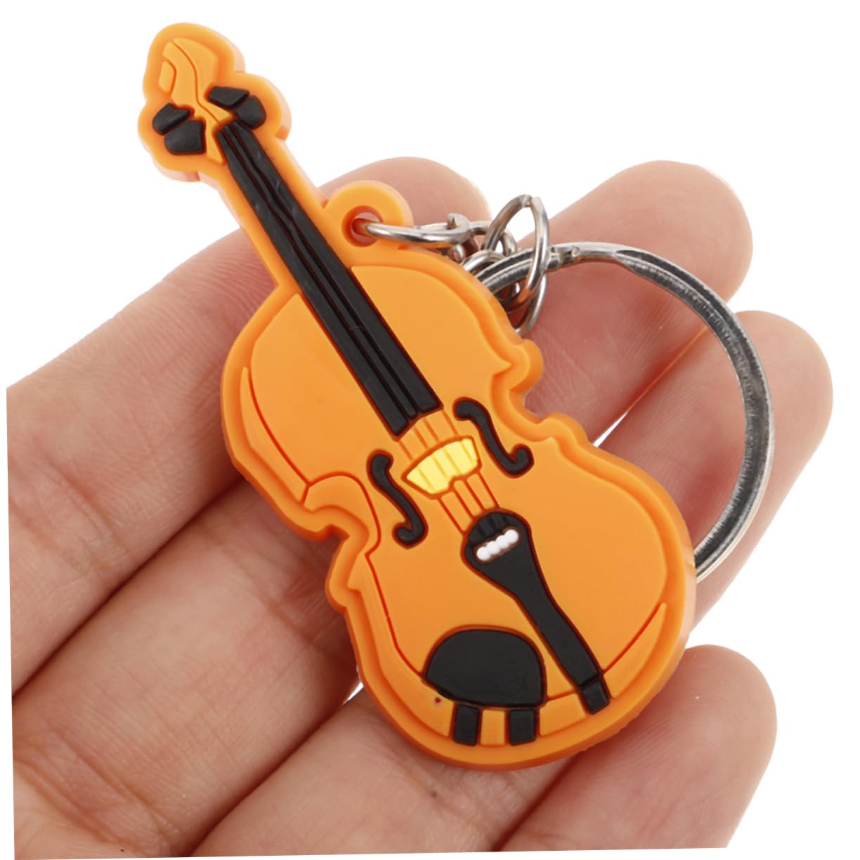 ifundom 30pezzi Portachiavi Violino Creativi Accessori Musicali Per Borse e Zaini Decorazione Per Amanti Della Musica e Musicisti